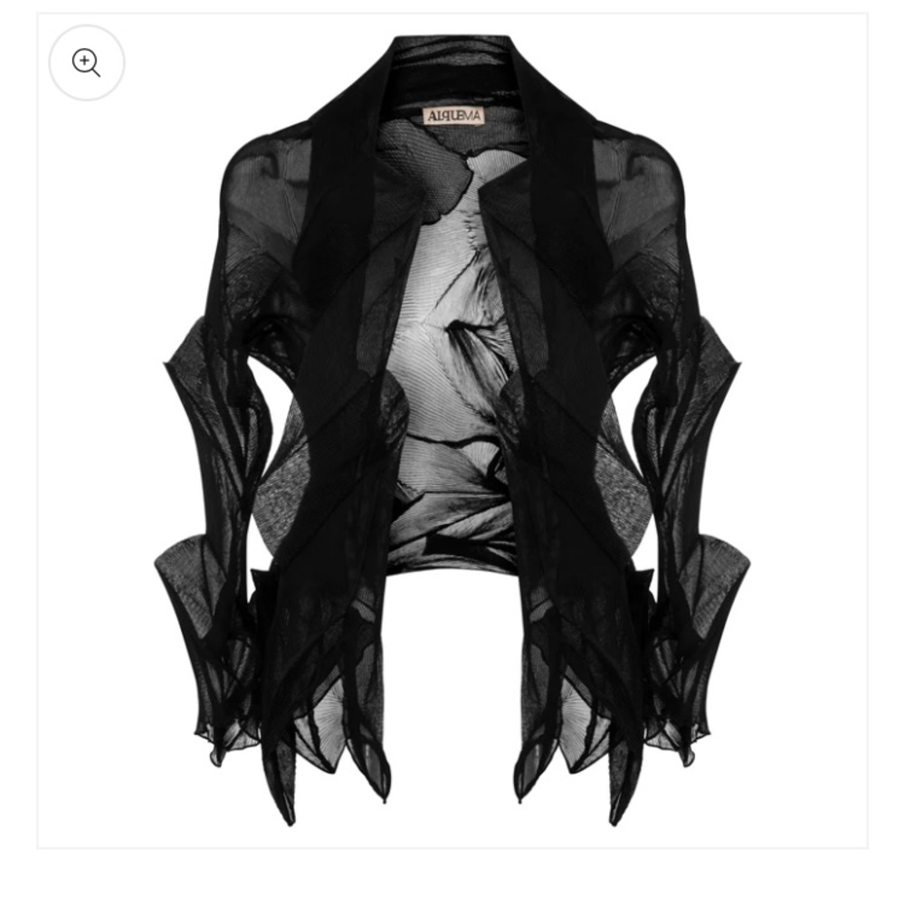 Alquema Jacqui bolero O/S black BNWT